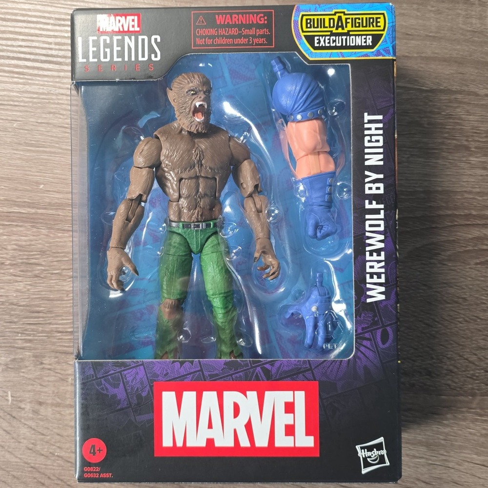 Marvel Legends Werewolf by Night Action Figure Executioner BAF Hasbro G0822